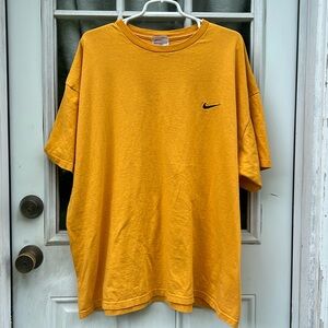 Vintage Authentic Nike Swoosh shirt men’s TALL 2XL